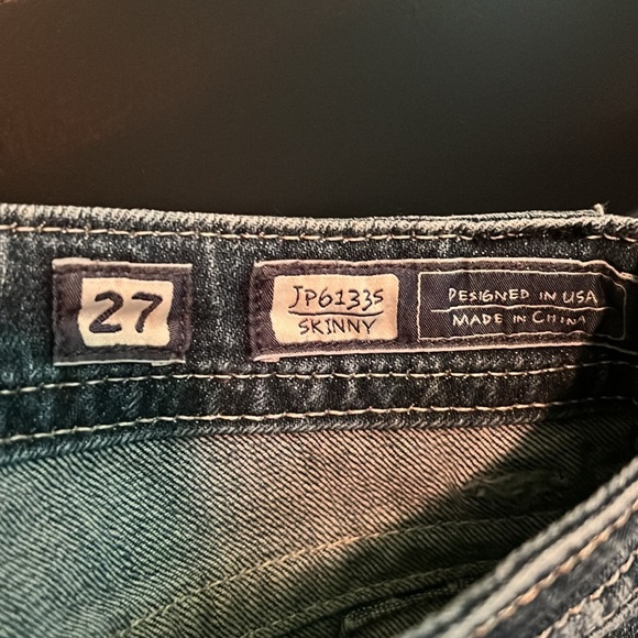 Miss Me jeans Skinny, size 27x30 actual (JP61335) - Picture 6 of 12